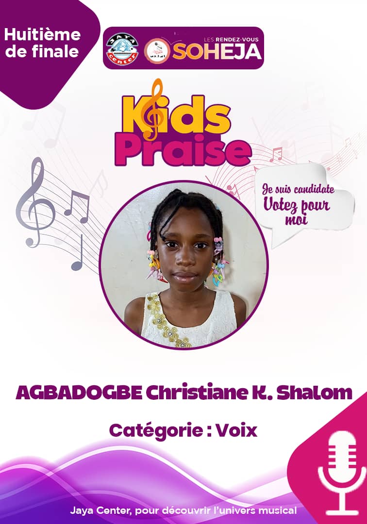 Christiane Kékéli Shalom AGBADOGBE