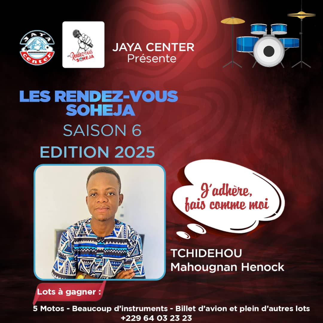 Candidat Tchidehou  Mahougnan Henock 