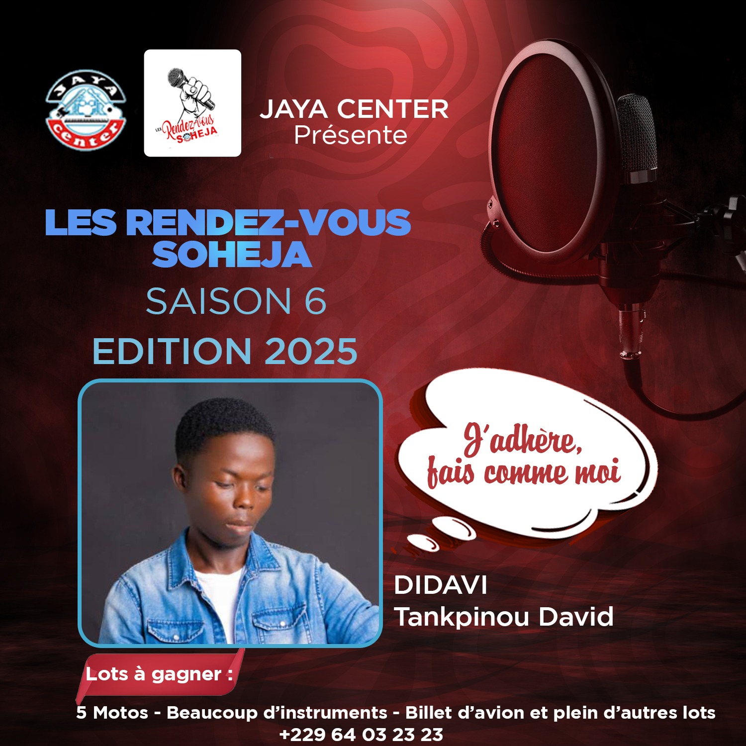 Candidat DIDAVI Tankpinou David 