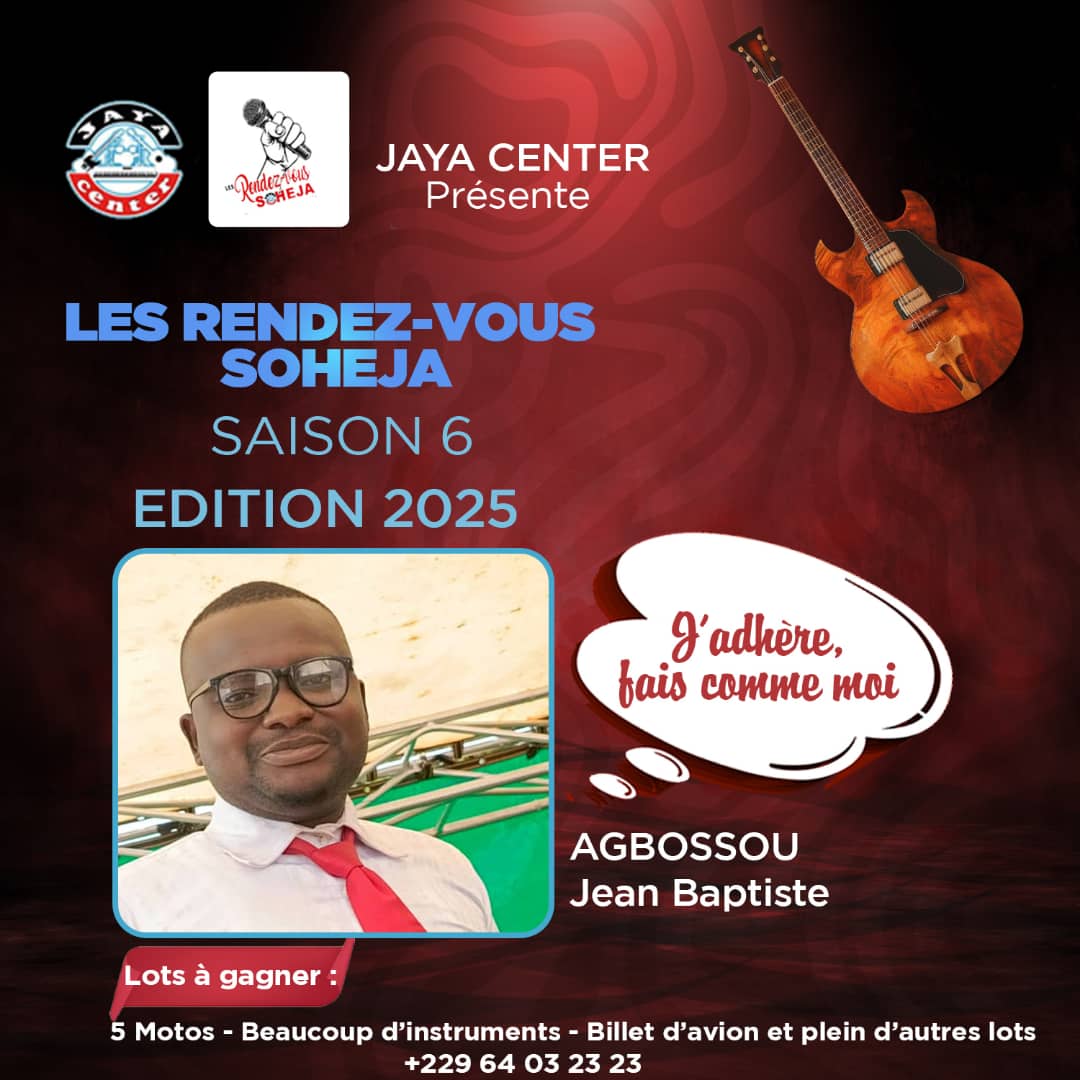 Candidat AGBOSSOU Jean - Baptiste