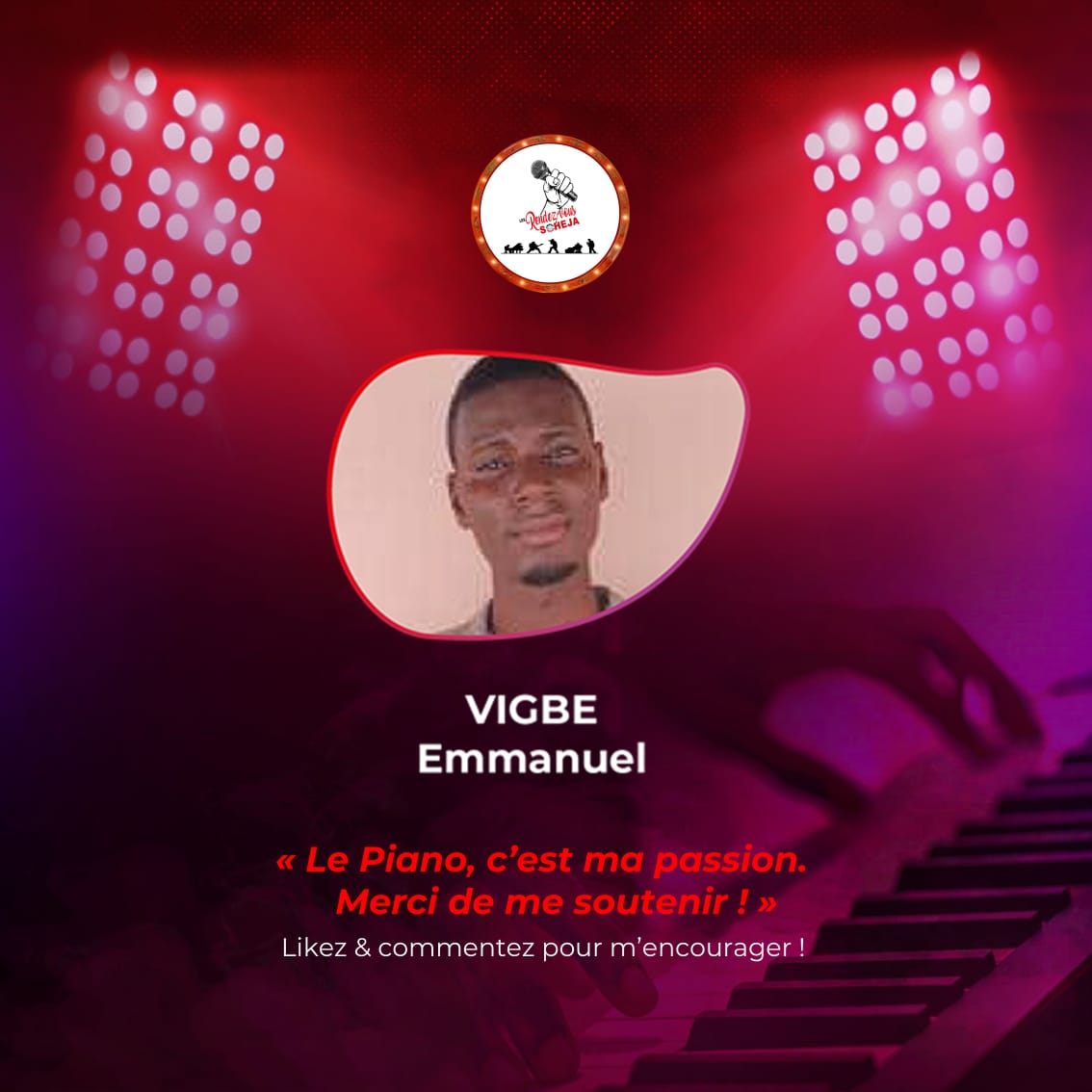 Candidat VIGBE  Mahutin Emmanuel Severin